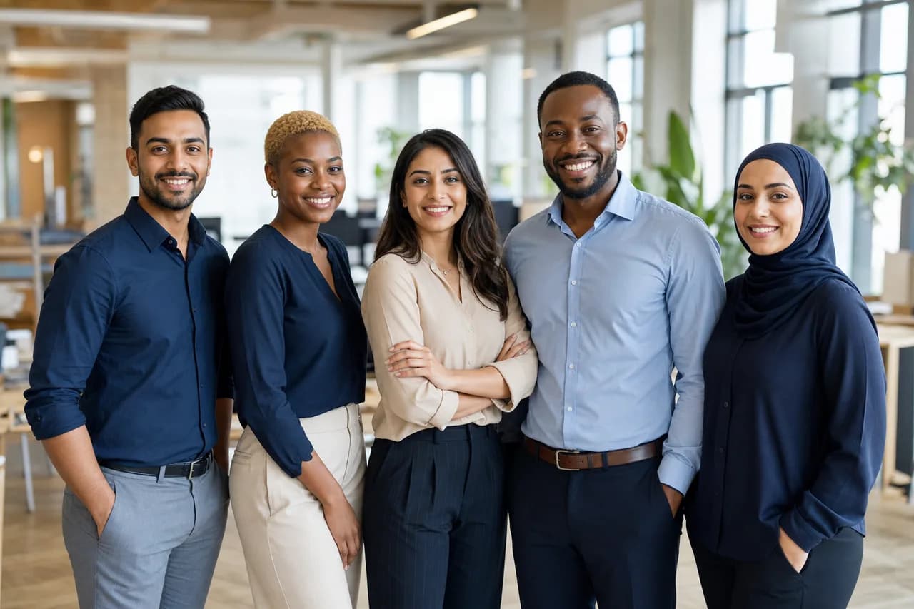 VPlaceU consultants discussing recruitment requirements